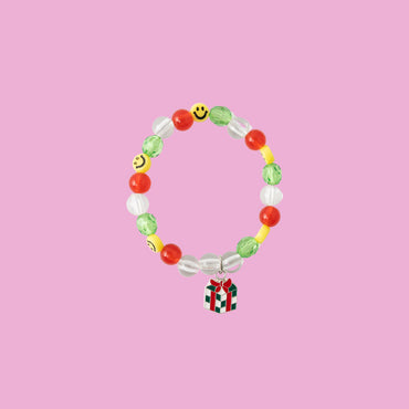 Kids Bead Charm Bracelet - PRESENT