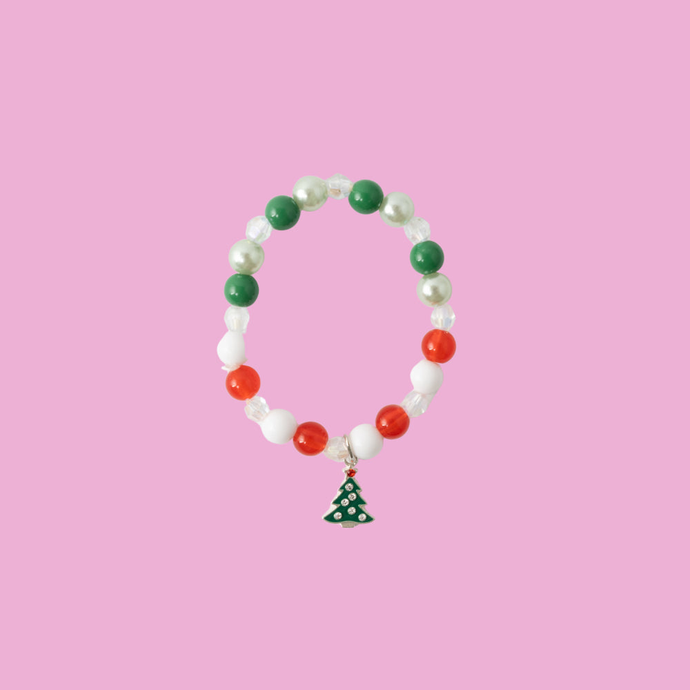 Kaiser Mini Christmas Bead Charm Bracelet - Tree