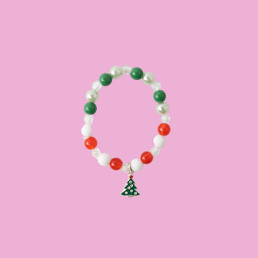 Kids Bead Charm Bracelet - TREE