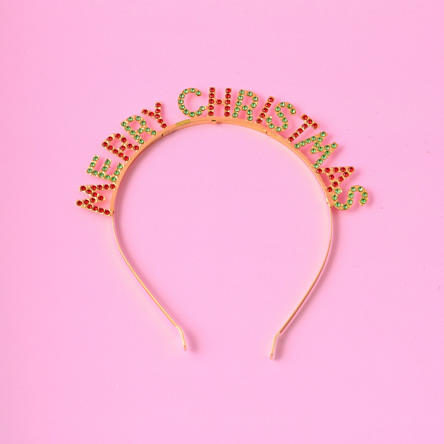 Christmas Novelty Headband - Merry Christmas Gems
