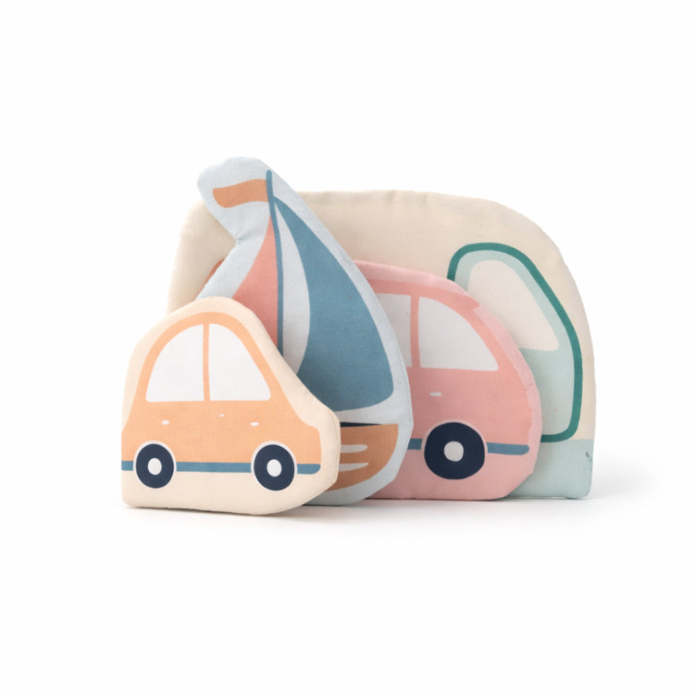 Sweet Pea Series Cut-Out Texture Book - BEEP BEEP