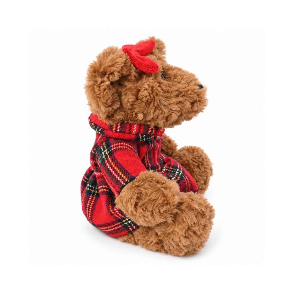 Kids Christmas Teddy Bear Bow - ROSIE
