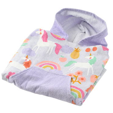 Kids Hooded Towel  - UNICORN DREAMS