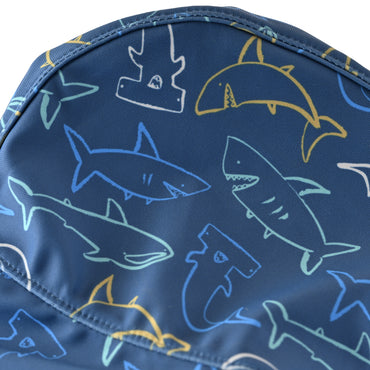 Kids Swim Hat - BRIGHT SHARKS