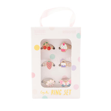 Sunnie Series Ring Set 6pk - TREATS GOLD