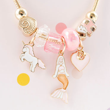 Sunnie Series Charm Bracelet - GOLD MERMAID