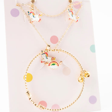 Sunnie Series Jewellery Gift Set - UNICORN GOLD