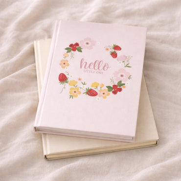 Market Day - Baby Milestone Book - FLORAL