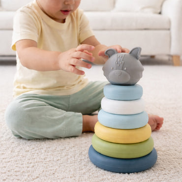 Market Day - Baby Silicone Stacker - COLLIE