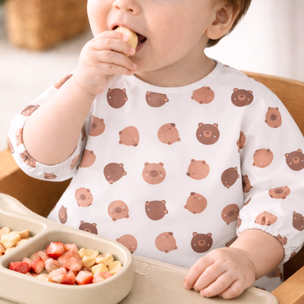 Market Day - Baby Feeding Smock - BEAR