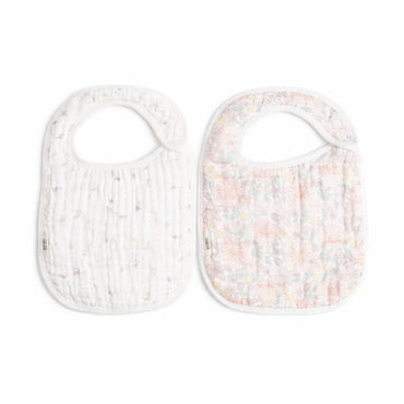 Tiny Tales Baby Muslin Bib 2pk - POP FLORA