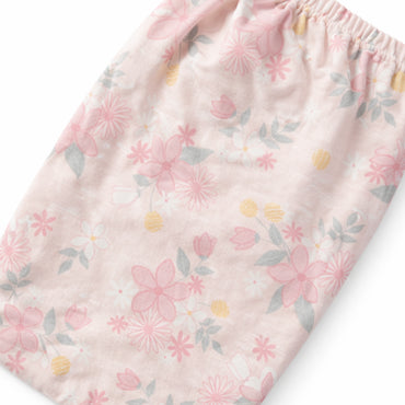 Tiny Tales Baby Fitted Cot Sheet - FLORA POSY