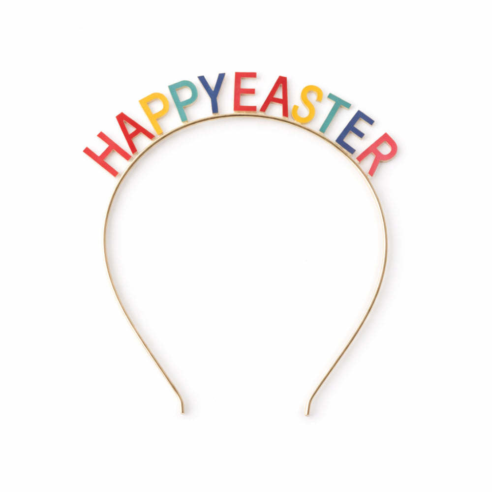 Hoppy Times Kids Easter Novelty Headband - HAPPY EASTER