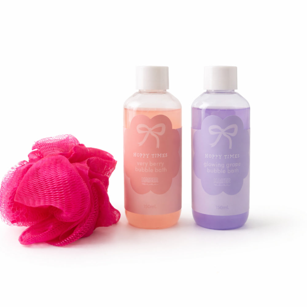 Hoppy Times Kids Easter Bubble Bath Set 3pc