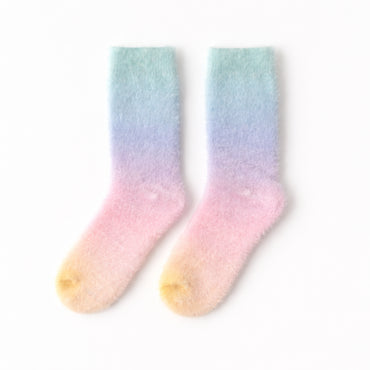 Kids Winter 2pk Bed Socks - DAYDREAM