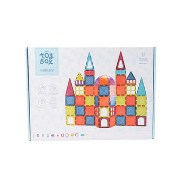 Toy Box Magnetic Build 77pc - MANSION SET