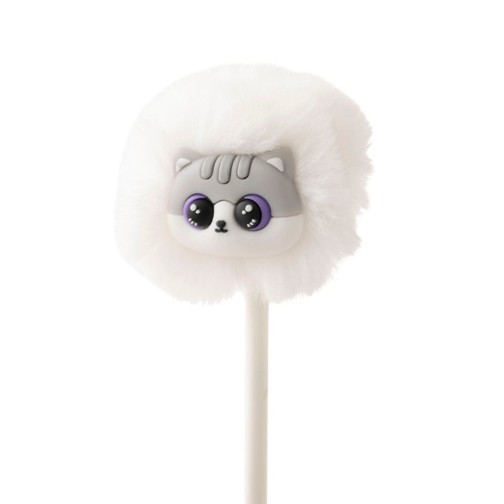 Kids Novelty Pen - WHITE CAT