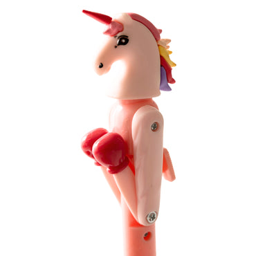 Kids Novelty Pen - BOXING UNICORN