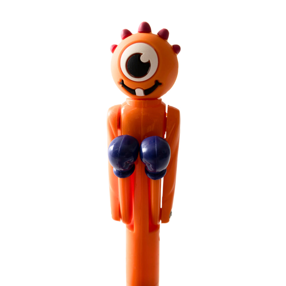 Kids Novelty Pen - BOXING MONSTER ORANGE