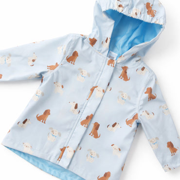 Tiny Tales Baby Rain Jacket - PUPPIES