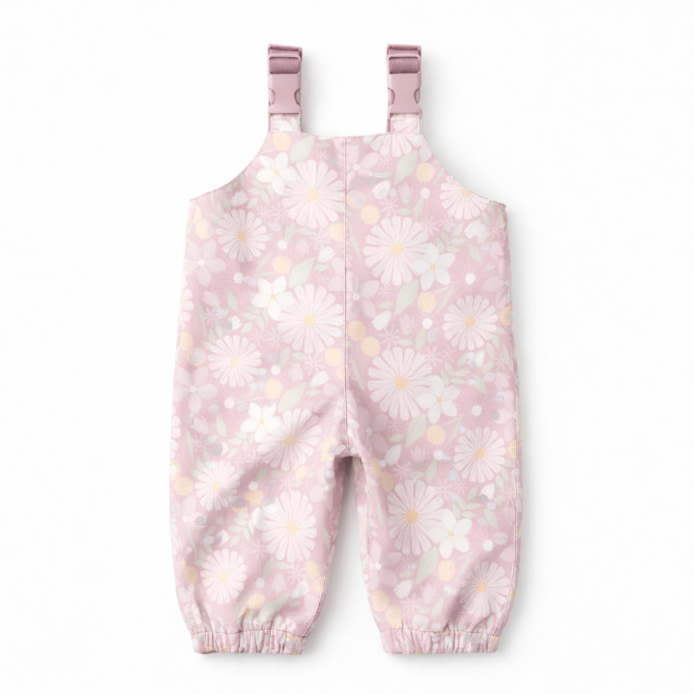 baby snap overall railroad flora 18-24m 【公式通販】