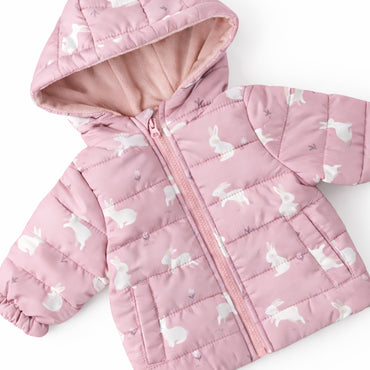 Tiny Tales Baby Puffer Jacket - BUNNY PLAY