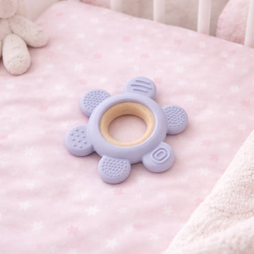 Wonderland Baby Collection Silicone Teether - LILAC