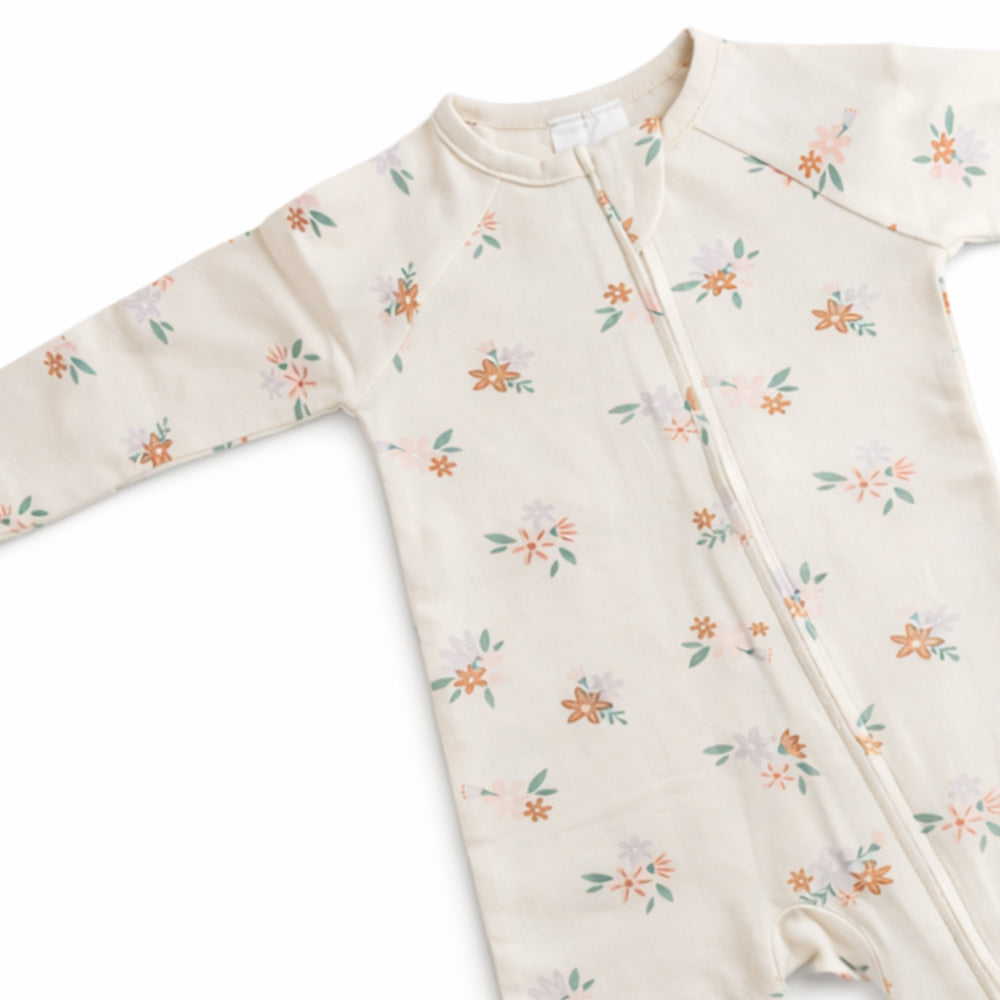 Wonderland Baby Collection Footless Growsuits - POSY