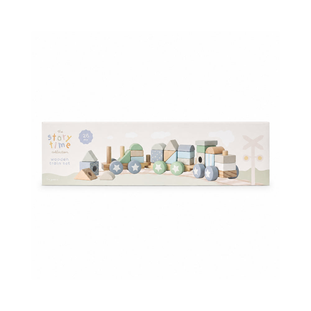 Story Time Collection Baby Wooden Train Set