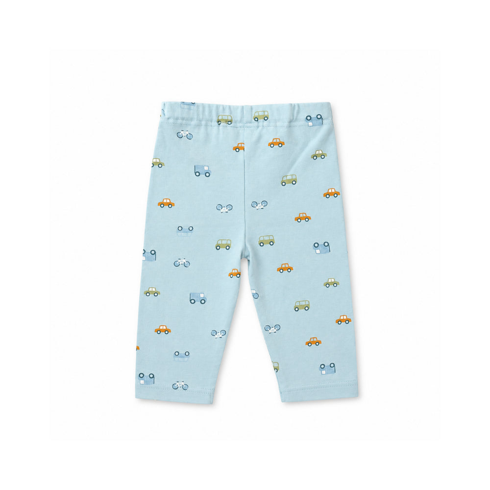 Story Time Collection Baby Bodysuit & Legging Set - TINY WHEELS