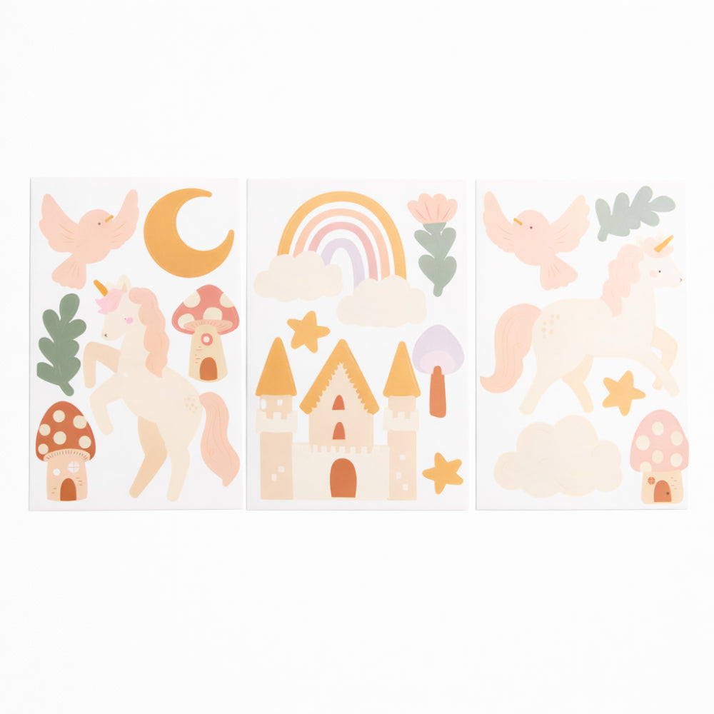 Wonderland Baby Collection Peel and Stick Wall Decals - UNICORN
