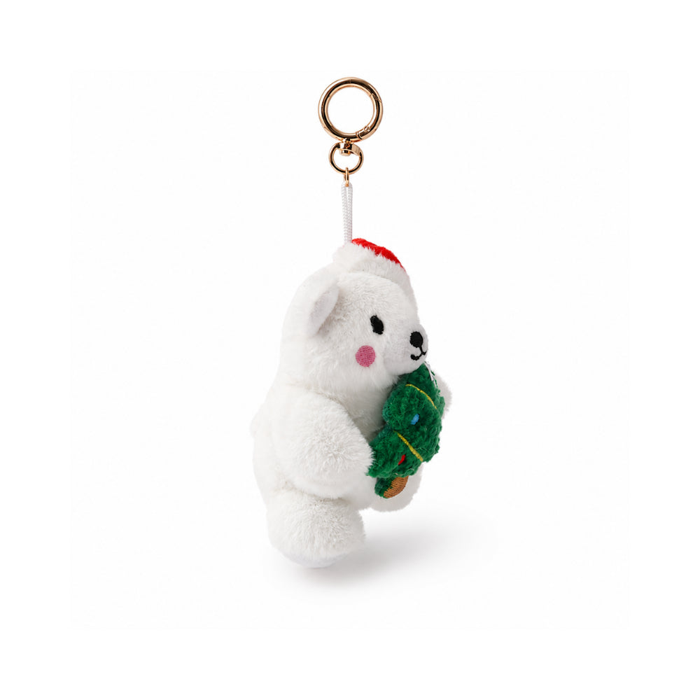 Christmas Plush Clip On - POLAR BEAR