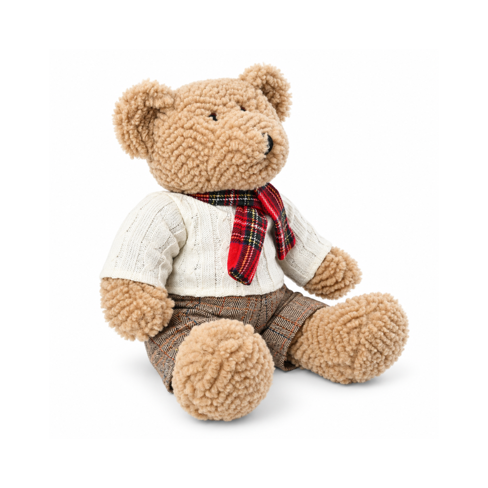 Kids Christmas Large Plush Bear - ROYCE