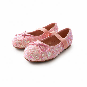 Made To Treasure Kids Ballet Flat - PINK GLITZ