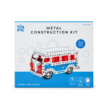 Kaiser Toy Box - Kids Metal Construction Kit 337 Pieces - COMBI VAN