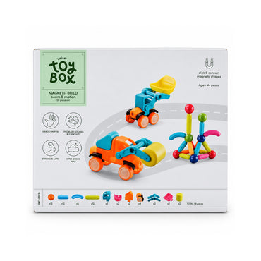 Kaiser Toy Box - Magnetic Build 58 Pieces - BEAM & MOTION