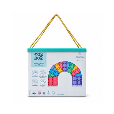 Kaiser Toy Box - Magnetic Build 102 Pieces Tiles - ARCHWAY