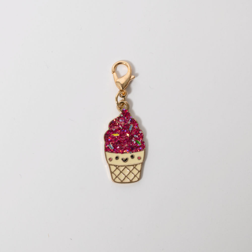 Kids Mini Charm - Gold Ice Cream