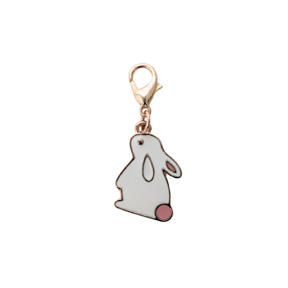 Kids Mini Charm - Rose Gold Bunny
