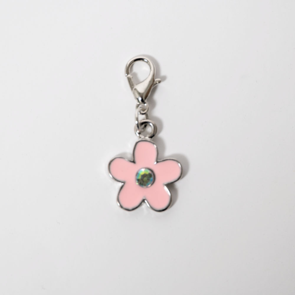 Kids Mini Charm - Silver Flower