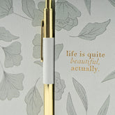 Belle Collection Magnetic Journal with Pen - BEAUTIFUL
