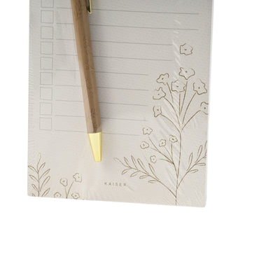 Belle Collection List Notepad with Pen - BUDS