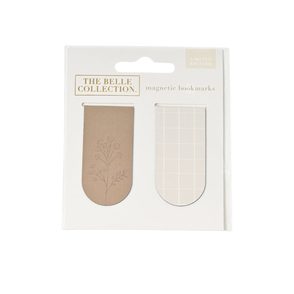 Belle Collection Magnetic Bookmark 2pk - BUDS