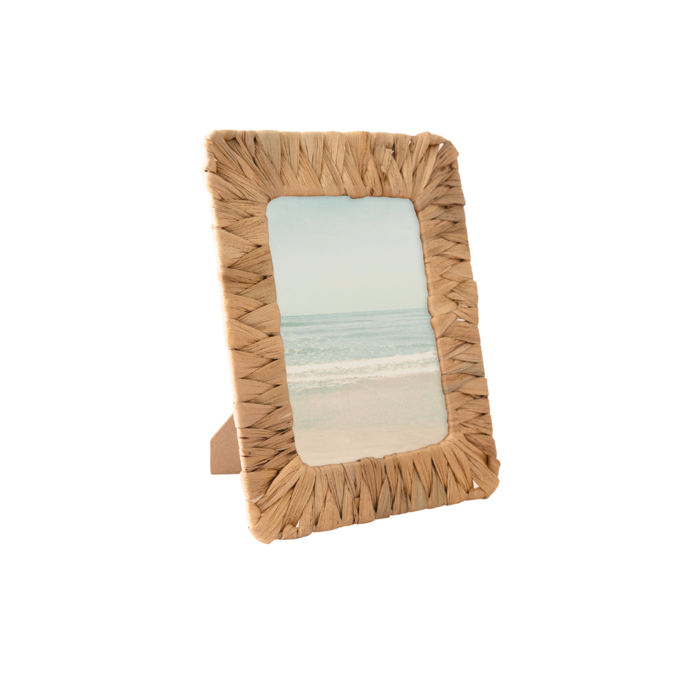 Coastal Tones Collection Raffia Photo Frame - NATURAL