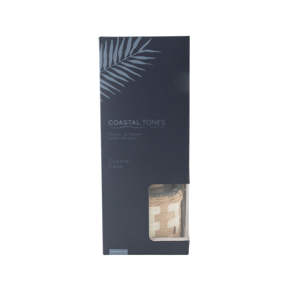 Coastal Tones Collection Diffuser 100ml - CLOSED WEAVE