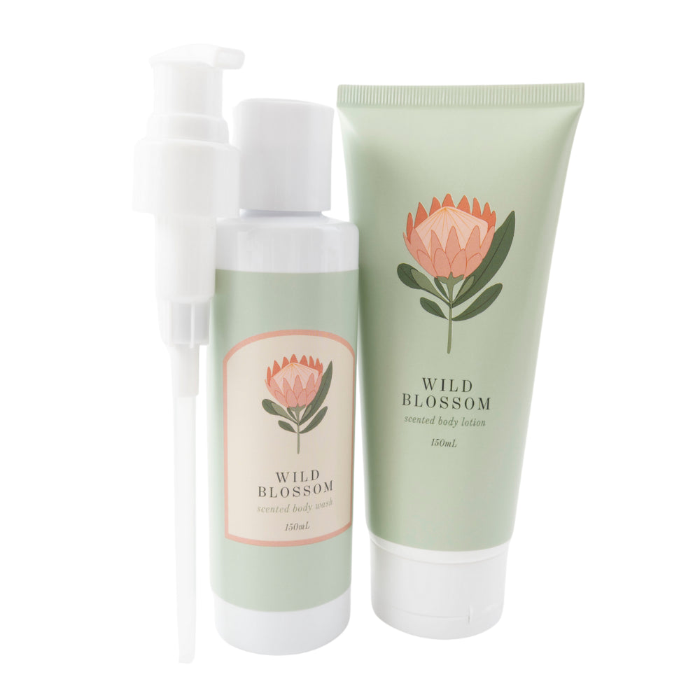 K&Co. Wild Flower Collection Body Care Set - WILD BLOSSOM