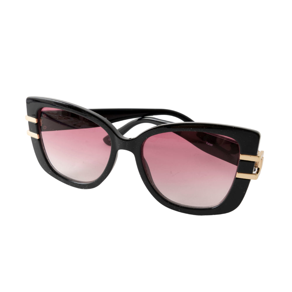 K&Co. Wild Flower Collection Bianca Sunglasses - BLACK
