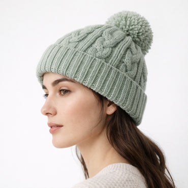 K&Co. Petal Series Beanie - SAGE