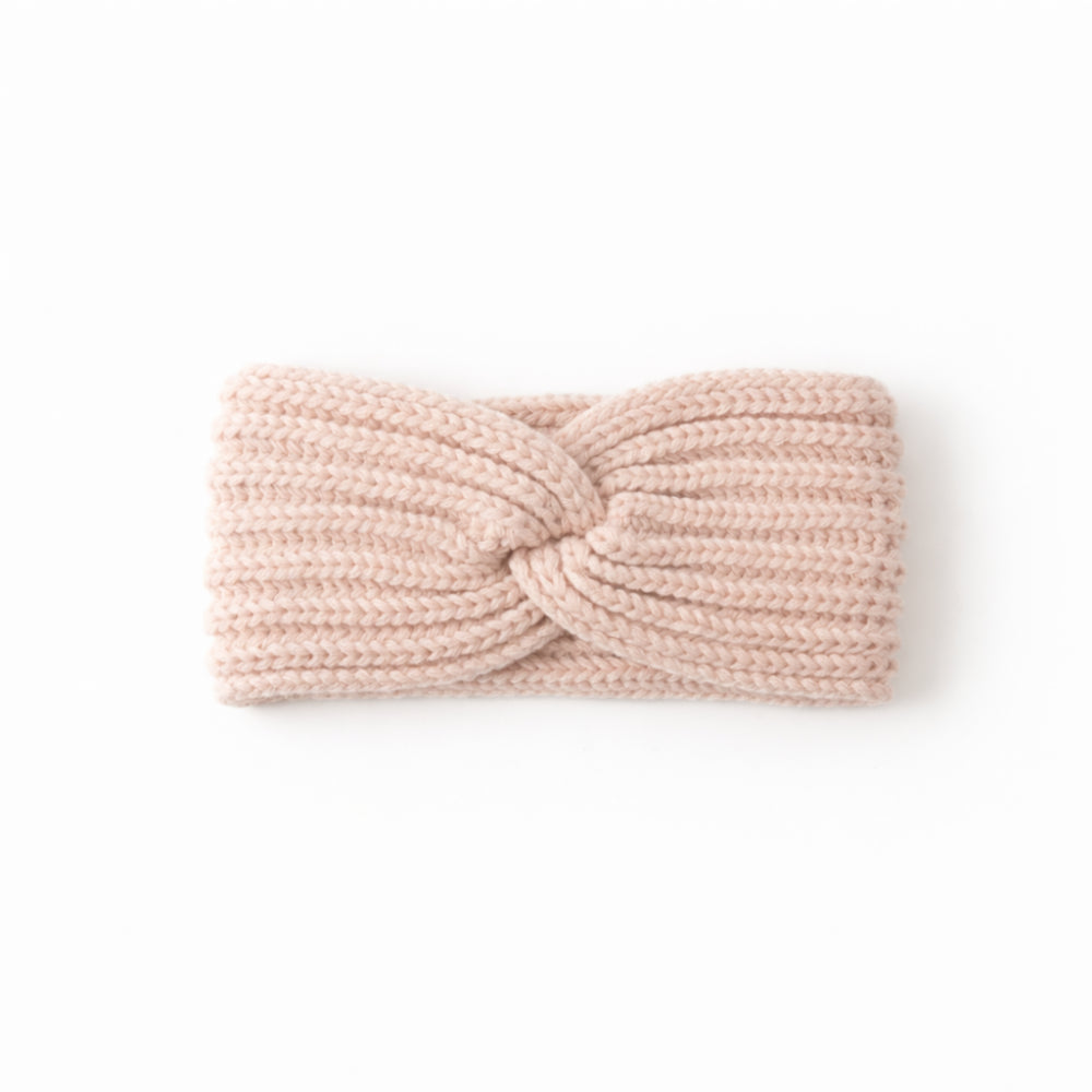 K&Co. Petal Series Knitted Headband - DUSTY PINK