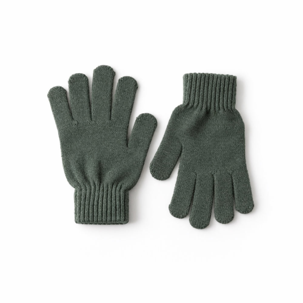 K&Co. Petal Series Ladies Gloves - FOREST GREEN